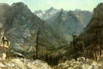 Albert Bierstadt : The Sierra Nevadas
